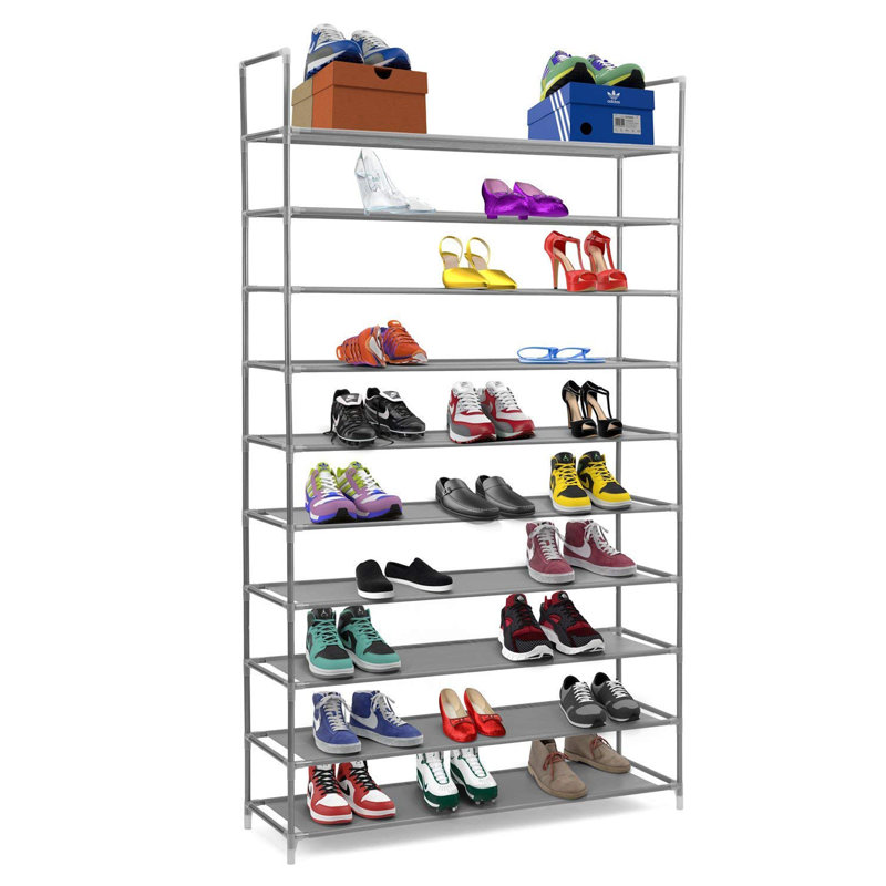 Range-chaussures 50 paires, Gris