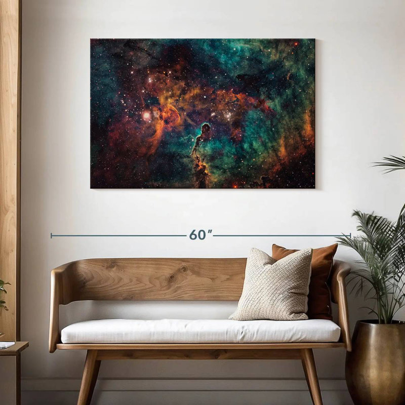 Oberle Deep Space Nebula, 30" H x 45" W