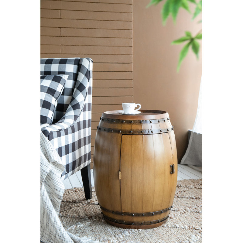 Table d'appoint cylindrique 20,5 x 20,5 x 24 po (table incluse seulement)