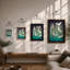 Flight Of The Cranes Coastal - Print-768094455-768094448