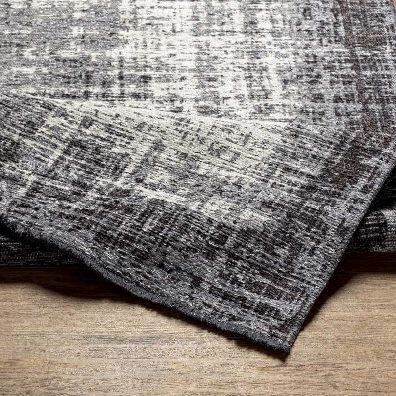 Dunkley Abstract Indoor Rug, Rectangle 9'10" x 13'