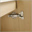 Meuble-lavabo sur pied 36 po avec lavabo en résine blanche et 2 portes d'armoire à fermeture en douceur-1288839023