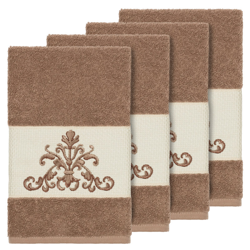 Turkish Cotton Hand Towel, Latte