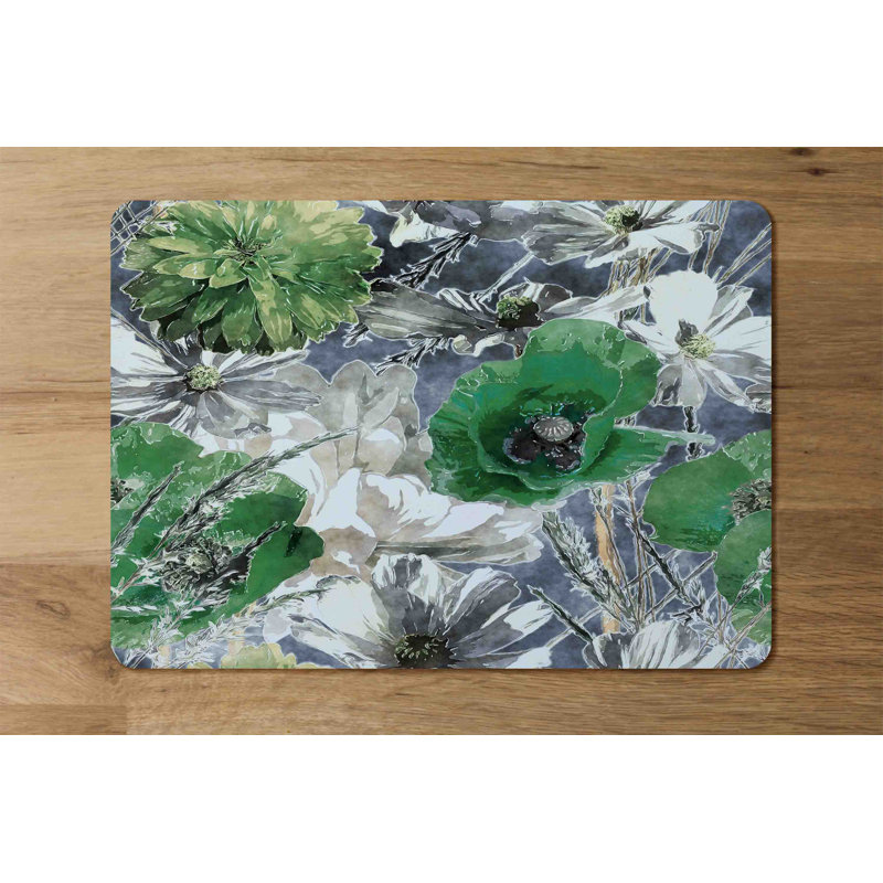 Kerem Floral Rectangle Placemat
