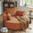 Orange Red Chenille