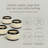 Over&Back Resin Napkin Rings, Set of 4