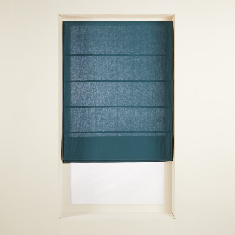 Carlina Semi Sheer, 45 cm L x 20 cm W, Blue