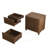 2-Piece Set Mid Century Modern Wood NightStand-1052401153