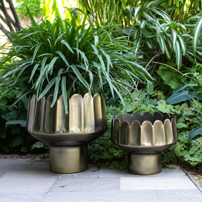 Ensemble de pots à fleurs Aedin