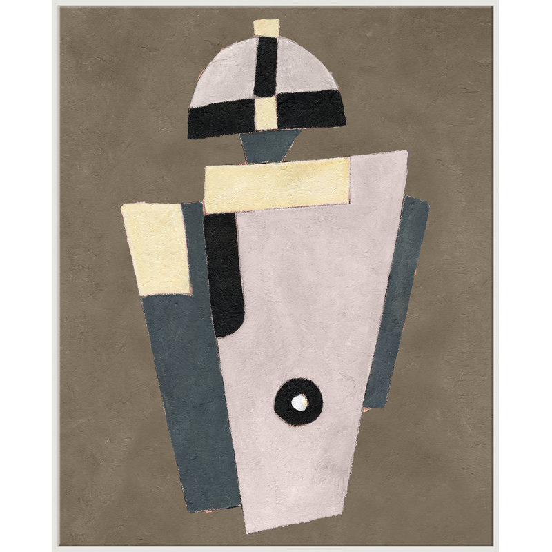 Hommage à Marsden Hartley - peinture, H 50 po x l 40 po x P 2,625 po, Blanc