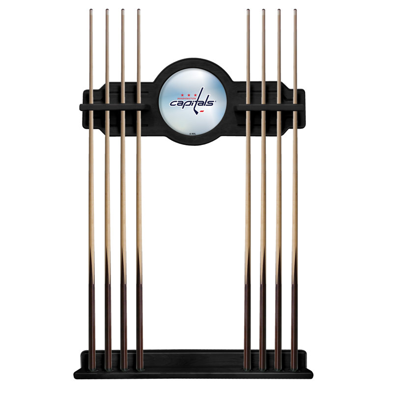 Porte-queues de billard 14 po NHL, Noir, Washington Capitals