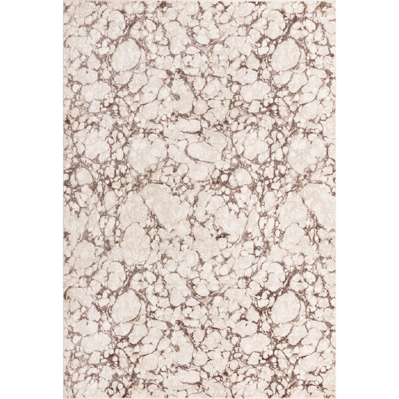 Tapis contemporain de couleur Araceli, Rectangle 7 pi x 10 pi