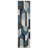 Sisk Abstract Blue/White/Green Area Rug-539015484