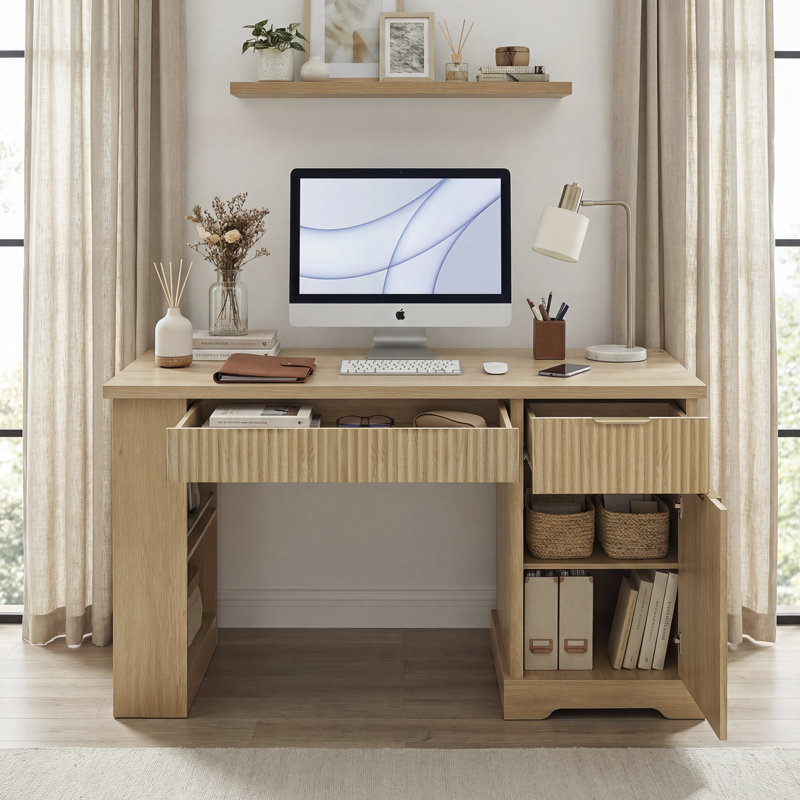 Table de bricolage, Chêne clair