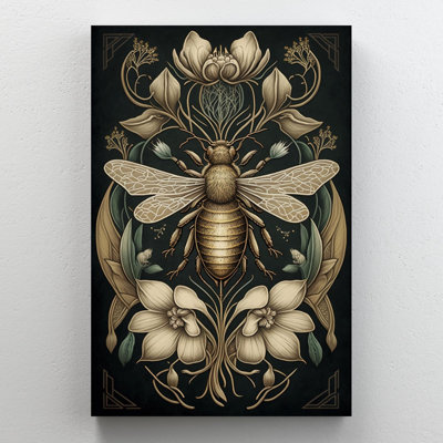 " Lilies And Bee "