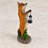 Fox Garden Statue with Solar Lantern