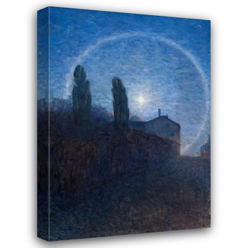 "Lunar Halo" by  Eugène Jansson - Gallery Wrap Canvas Wall Art, 24" H x 17" W