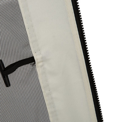 Outsunny Replacement Mesh Sidewall Netting For Patio Gazebos And Canopy Tents With Zippers (Sidewall Only)