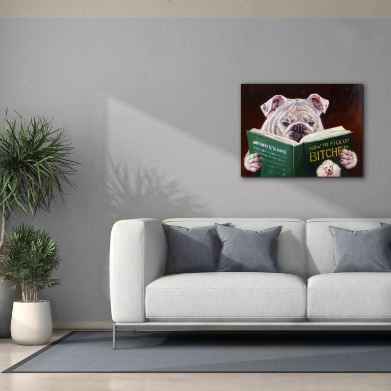 " Casanova " by Lucia Heffernan, 26" H x 34" W x 1.5" D
