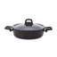 Karaca Biogranite 12-Piece Non-Stick Cookware Set, Black Gold