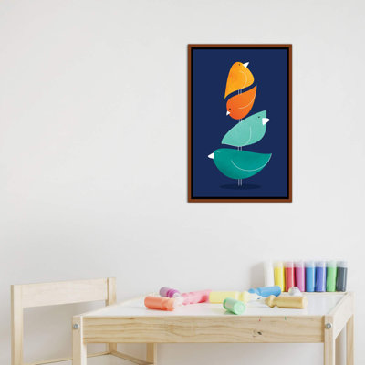 «Bird Stack I» par Modern Tropical - impression d'art graphique