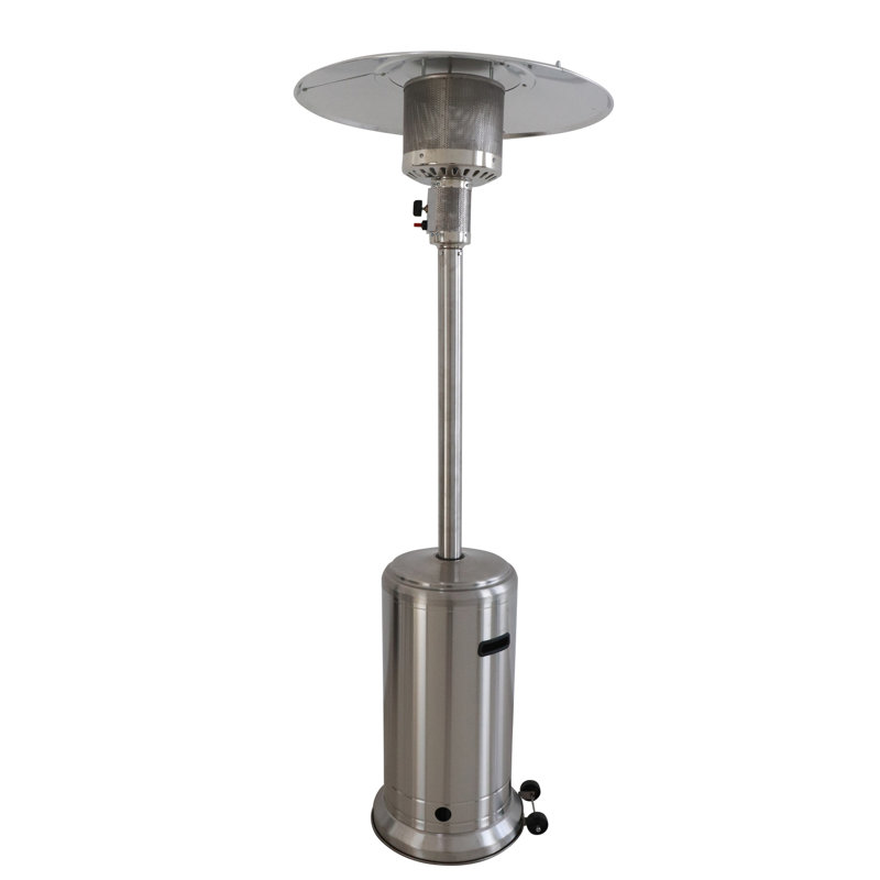 46000 Patio Heater Stainless Steel - Gray, Smooth Heating Experience Enhance Outdoor Comfort