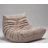 Microfiber Leather Standard Bean Bag Chair and Lounger-115313354-116650608