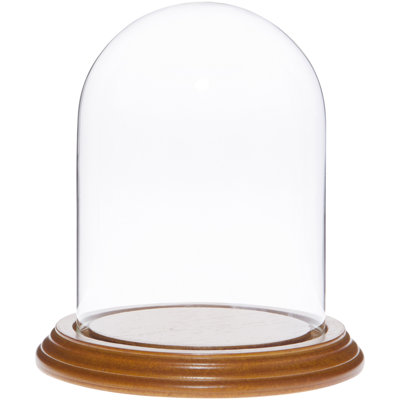 Jinny 4" x 5.25" Glass Display Dome Cloche