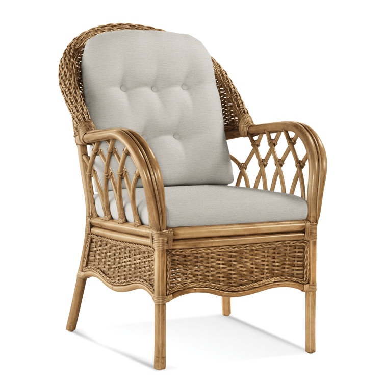 Chaise avec accoudoirs rembourrée Everglade