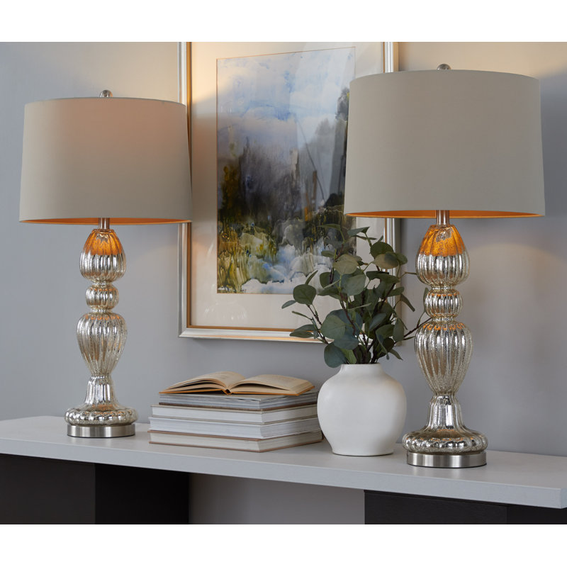 Glass Table Lamp