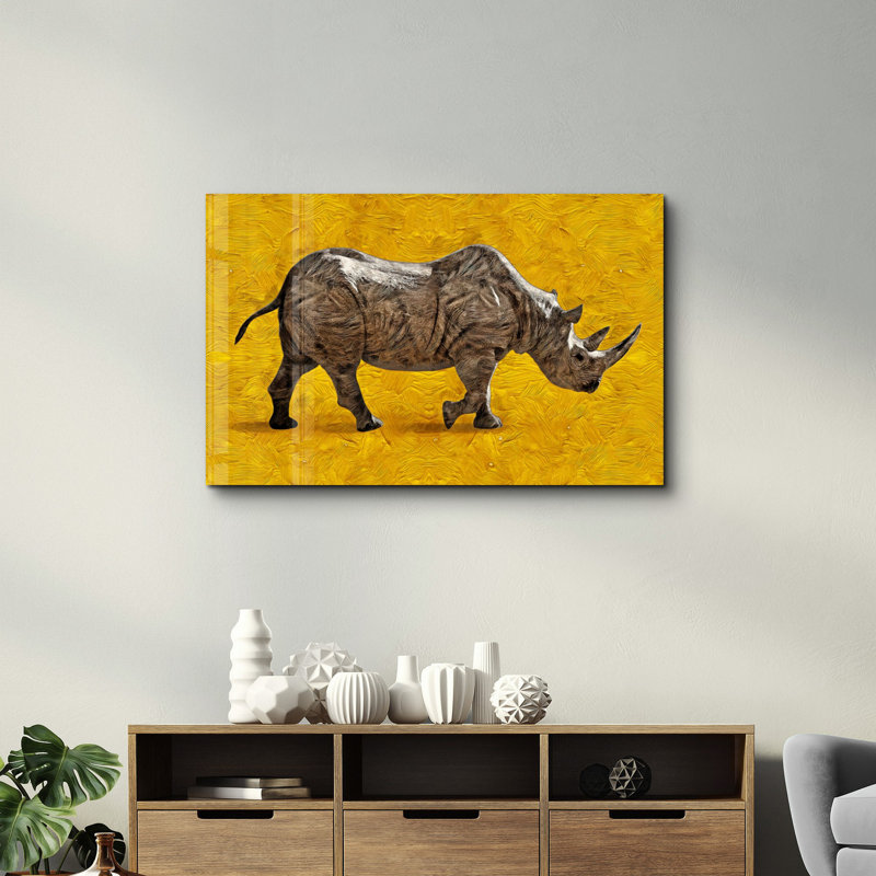 Élégante peinture murale en verre trempé de 13,8 po x 21,7 po | 100% verre trempé, épaisseur: 0,16 pouce | Imprimé UV pour des couleurs éclatantes | Parfait pour la décoration intérieure, le salon et les espaces de bureau