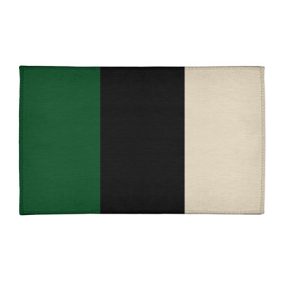 Chenille Striped Indoor Rug