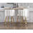 Latefa Upholstered Counter Stool with Iron Frame-284612858