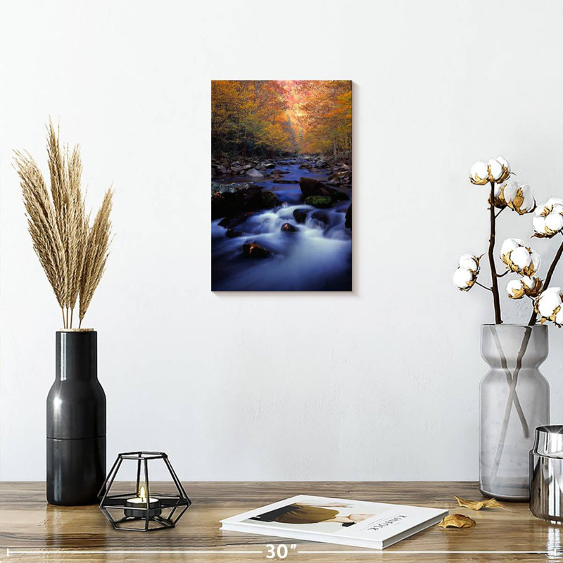 Alvord Smoky Mountain River, H 12 po x l 8 po