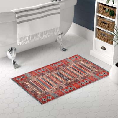 Traditional Area Rug Modern Non Slip Mat Large Entryway Rugs Washable Carpet Pad for Bedroom 1316