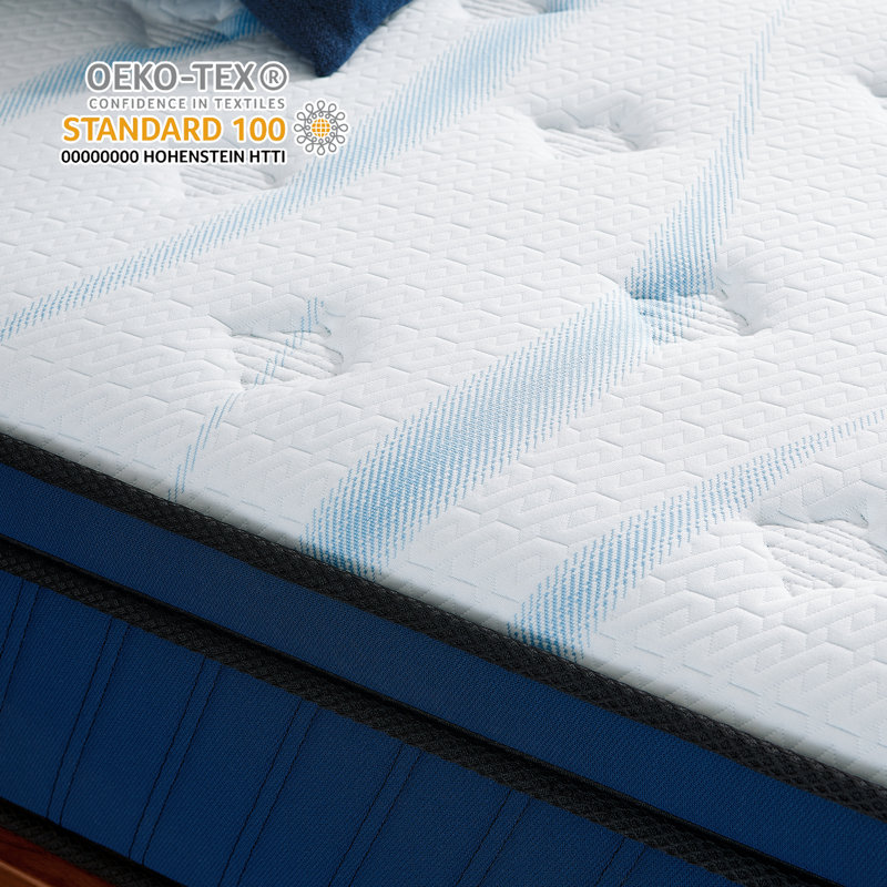 Azure Blush Collection Resspry Mattress, Small Double (4')