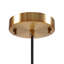Luminaire suspendu en forme de cloche en verre-762209329
