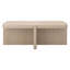 Table basse rectangulaire en aulne de 45 po de large Laguna-983530127
