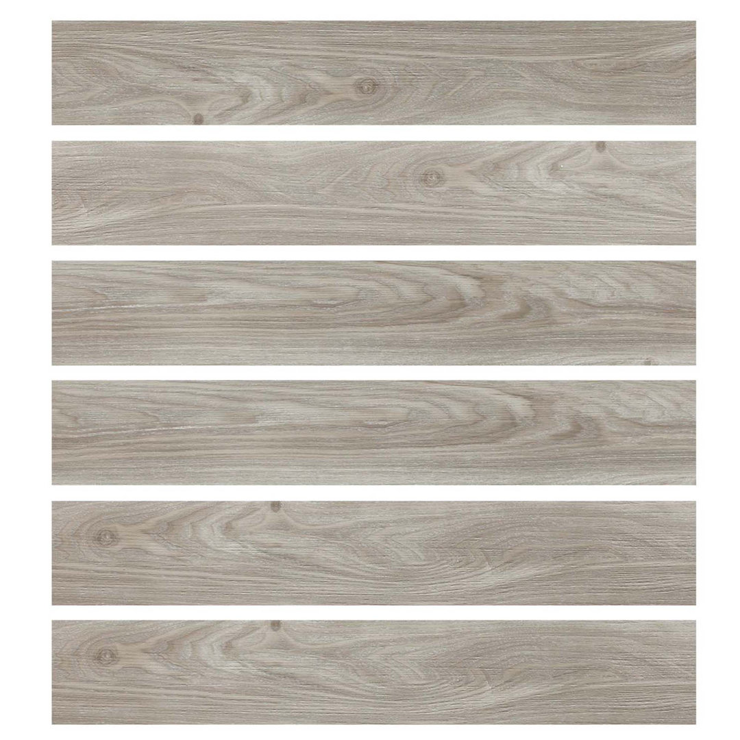 6" x 36" x 1.5mm Peel & Stick Vinyl Floor Tile, DIY Water Resistant Plank Flooring Flooring Plank (54 sq.ft./case) Jeedeson 