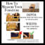 Coussin de chaise de salle à manger intérieur/extérieur floral-443210204