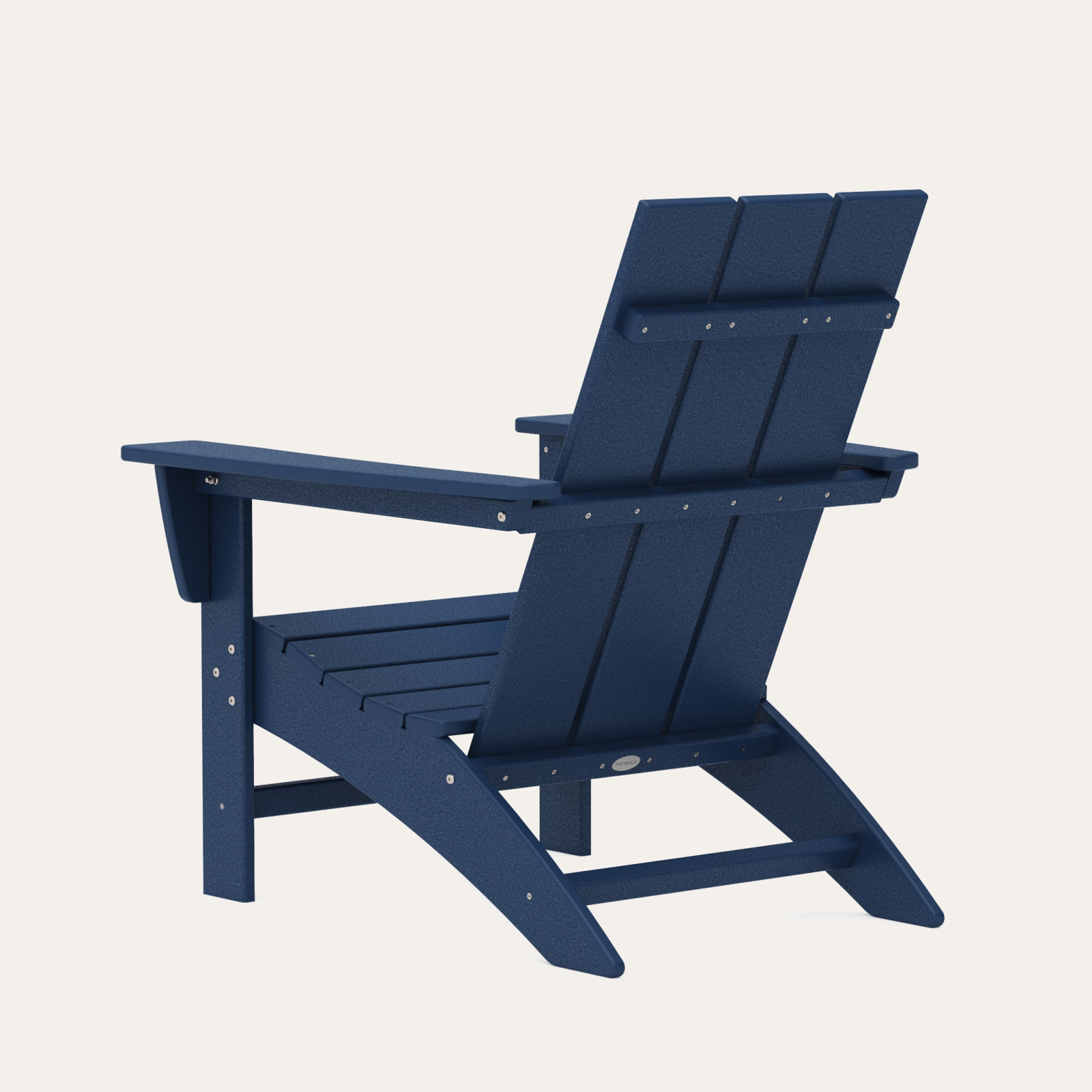 POLYWOOD® Modern Adirondack Chair, Navy