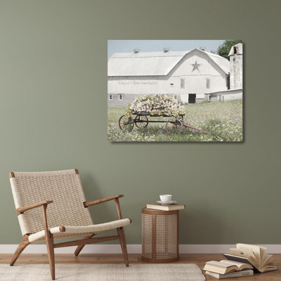 «August Green® Deiter, Lori Gallery», art sur toile tendue: Valley Greenhouse