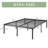 Osburn 16.5" Sturdy Metal Bed Frame-620983631
