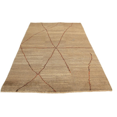 5'9 x 8'3 Pinson Light Brown Rug