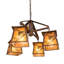Rustic Lodge 4 - Light Chandelier