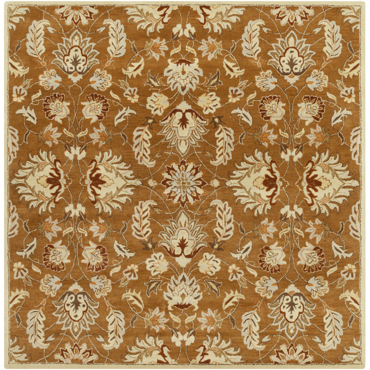 Arnedra Wool Floral Indoor Rug