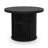 Tambour Design Round Coffee Table with Storage-1720571206-1720571204