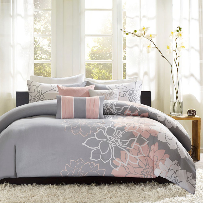 Ensemble de housse de couette 6 pièces, Housse de couette double + 5 pièces supplémentai