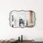 Vintage Victorian Wood Frame Wall Mirror 60X90CM-1601210260