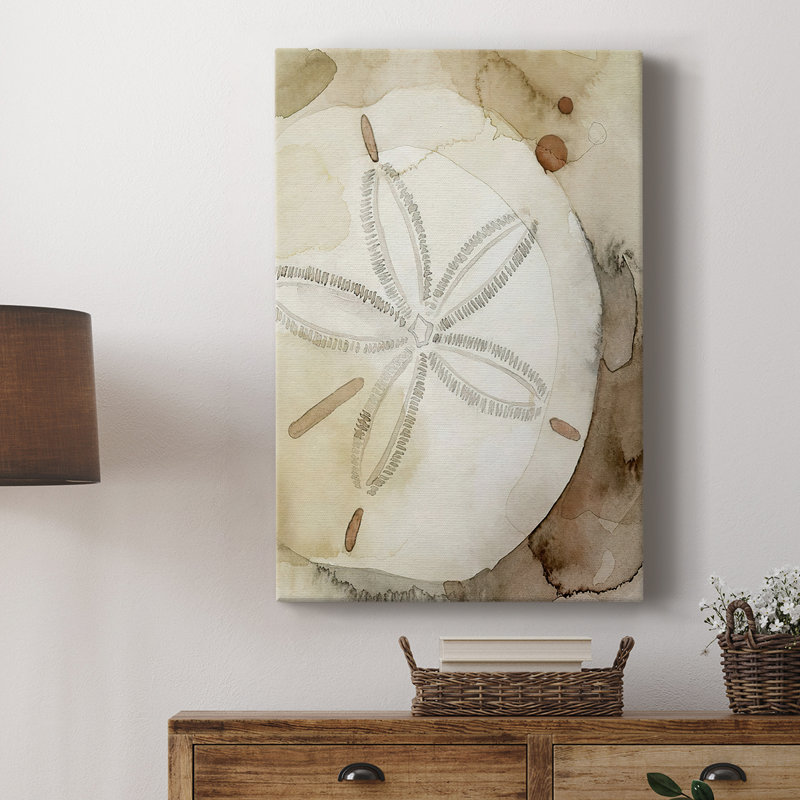 Dry Sand Dollar I - Gallery Cavas, H 18 po x l 12 po